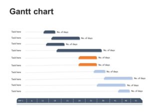 Gantt Chart PowerPoint Template 13