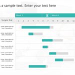 Gantt Chart 3 PowerPoint Template & Google Slides Theme