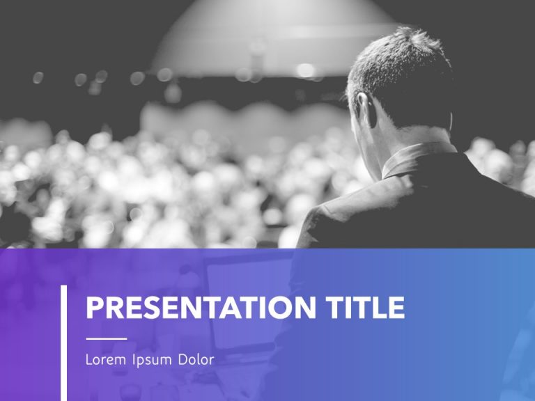 Gradient Corporate Theme PowerPoint Template & Google Slides Theme