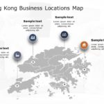 Hong Kong Map PowerPoint Template 2