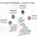 United Kingdom Map 5 PowerPoint Template & Google Slides Theme