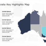 Australia Map PowerPoint Template 8