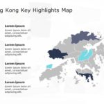 Hong Kong Map PowerPoint Template 1