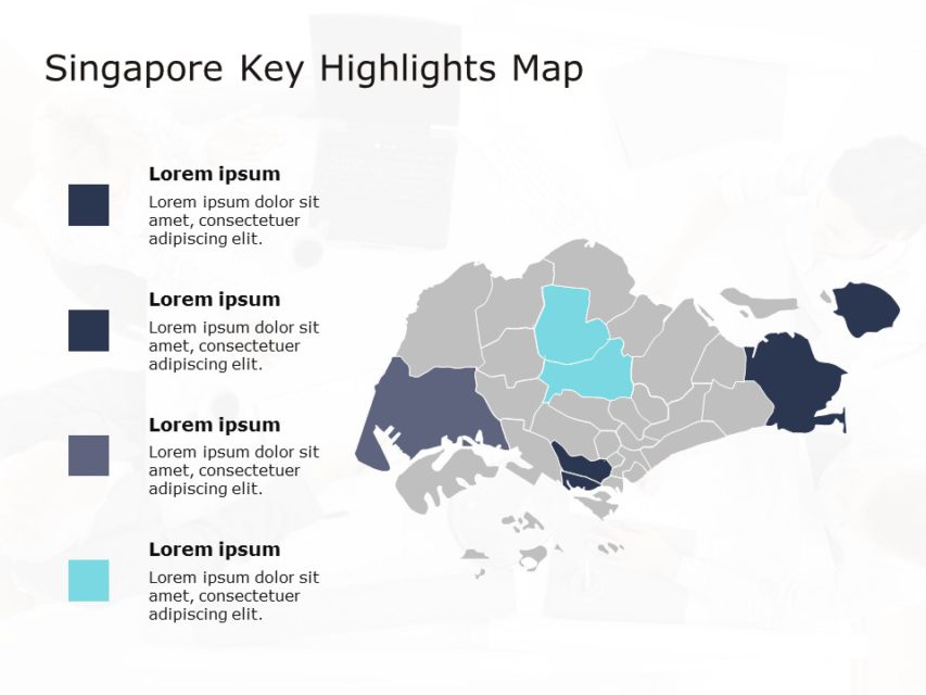 Editable Singapore Maps Templates for PowerPoint | SlideUpLift