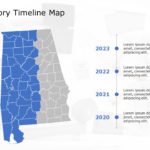 Alabama Map PowerPoint Template 7