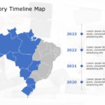 Brazil Map 7 PowerPoint Template & Google Slides Theme
