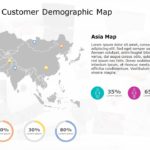 Asia Map 8 PowerPoint Template & Google Slides Theme