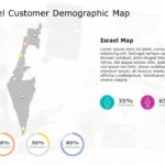 Israel Map 8 PowerPoint Template & Google Slides Theme