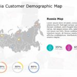 Russia Map 4 PowerPoint Template & Google Slides Theme