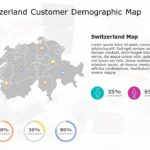 Switzerland Map 8 PowerPoint Template & Google Slides Theme