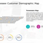 Tennessee Map 8 PowerPoint Template & Google Slides Theme