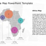 Africa Map 10 PowerPoint Template & Google Slides Theme