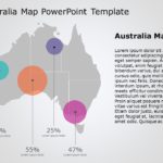 Australia Map PowerPoint Template 12