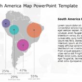 South America 6 PowerPoint Template