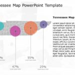 Tennessee Map 10 PowerPoint Template & Google Slides Theme