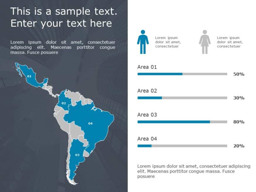 Latin America 3 PowerPoint Template