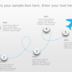 Flight Roadmap PowerPoint Template & Google Slides Theme