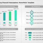 Key Financial Assumptions 1 PowerPoint Template & Google Slides Theme