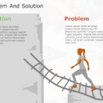 Ladder Problem and Solution PowerPoint Template & Google Slides Theme