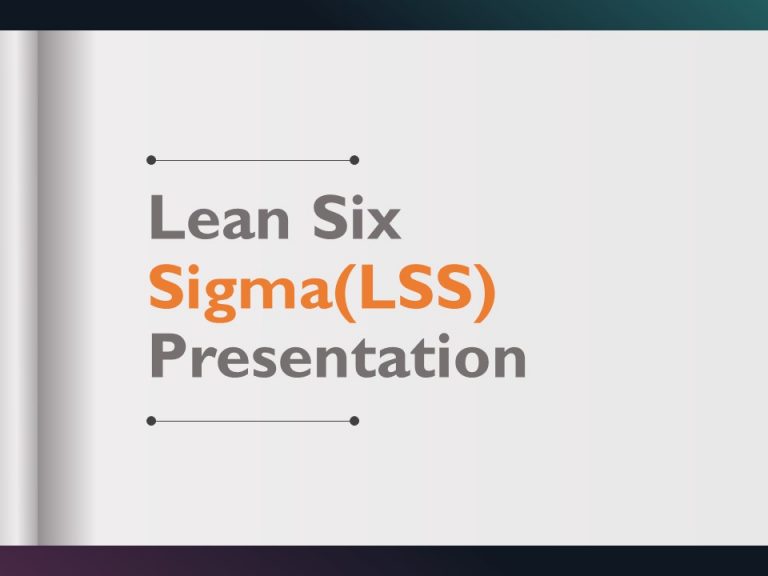 Lean Six Sigma Presentation PowerPoint Template & Google Slides Theme