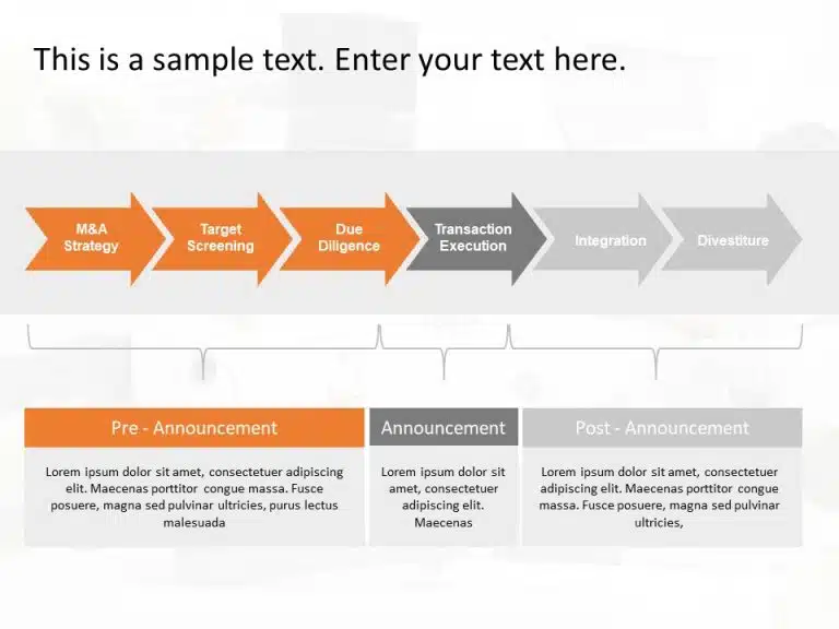 M&A Strategy PowerPoint Template & Google Slides Theme