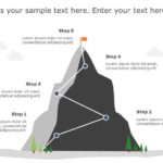 Mountain Path 01 PowerPoint Template & Google Slides Theme