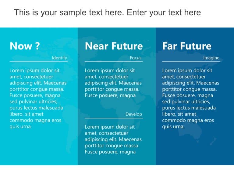 Now Future Roadmap PowerPoint Template & Google Slides Theme