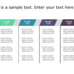 Parallelogram Roadmap PowerPoint Template & Google Slides Theme