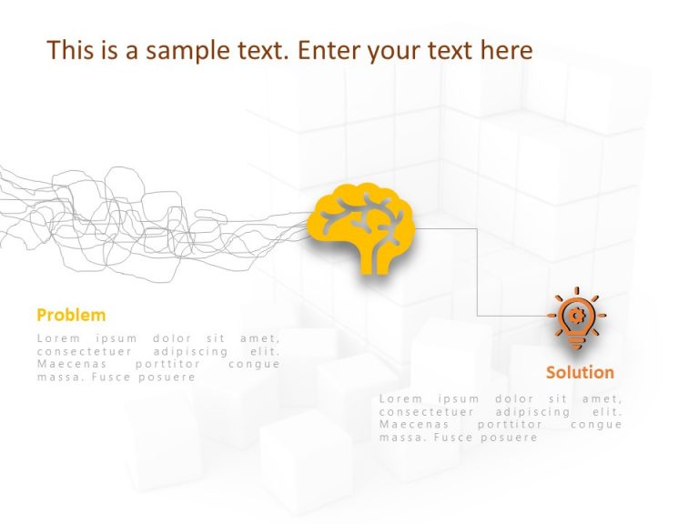 Problem And Solution 4 PowerPoint Template & Google Slides Theme