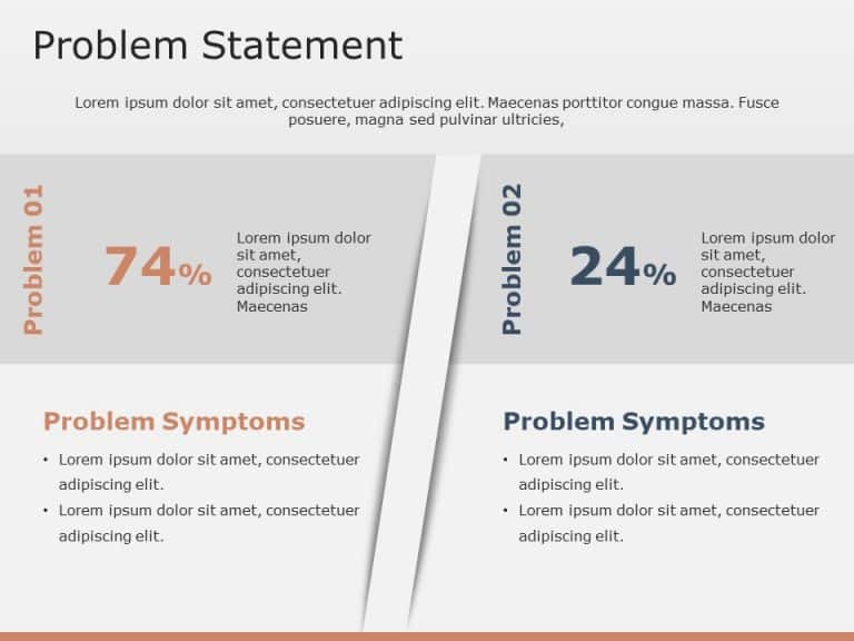 Problem Statement 6 PowerPoint Template