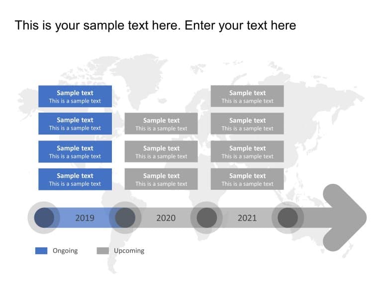 Product Portfolio Launch Roadmap PowerPoint Template