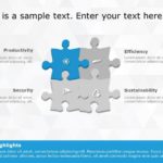 Puzzle Diagram 8 PowerPoint Template & Google Slides Theme