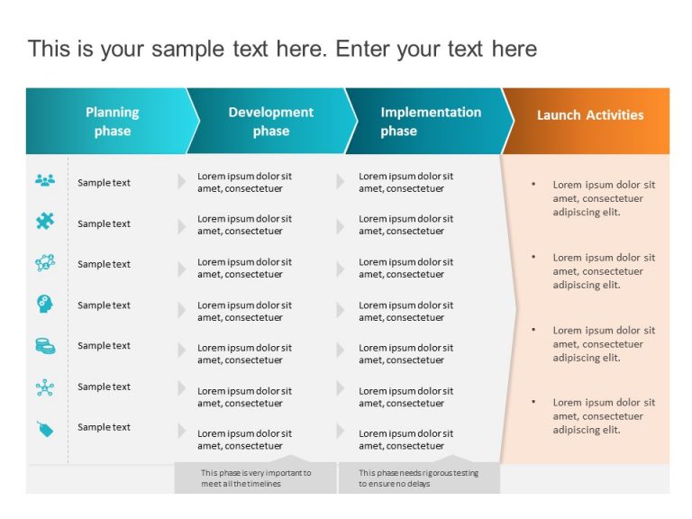 Milestone Powerpoint Template Project Phases Templates SlideUpLift