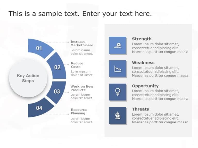 SWOT Analysis Detailed PowerPoint Template