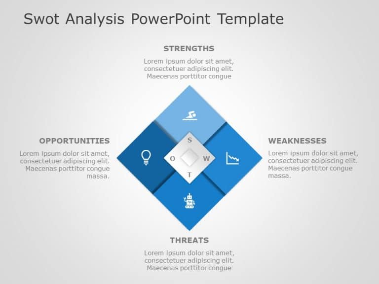 SWOT Analysis 16 PowerPoint Template