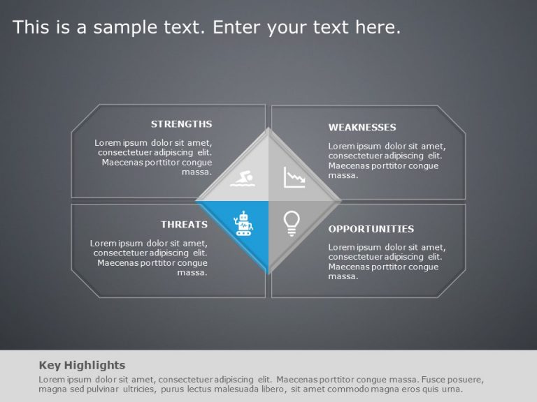 SWOT Analysis 26 PowerPoint Template