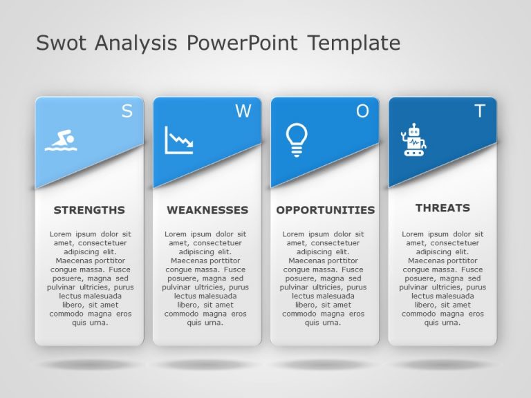 SWOT Analysis 27 PowerPoint Template & Google Slides Theme
