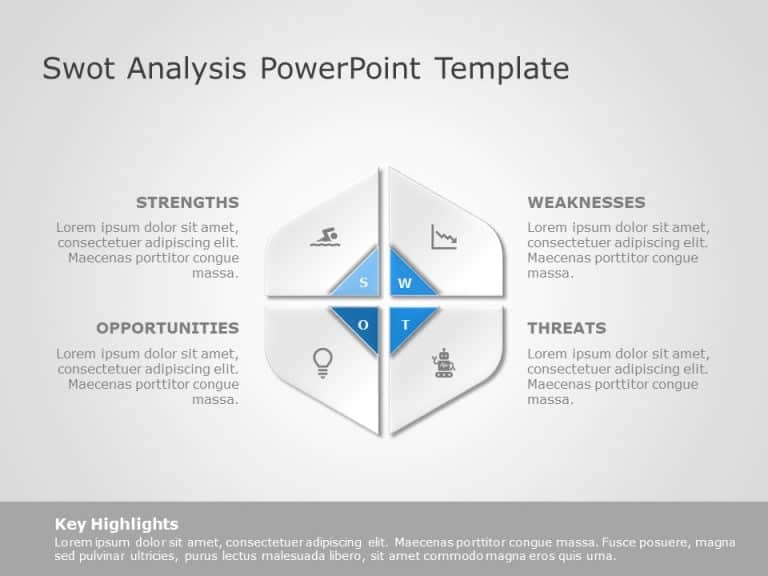 SWOT Analysis 29 PowerPoint Template & Google Slides Theme