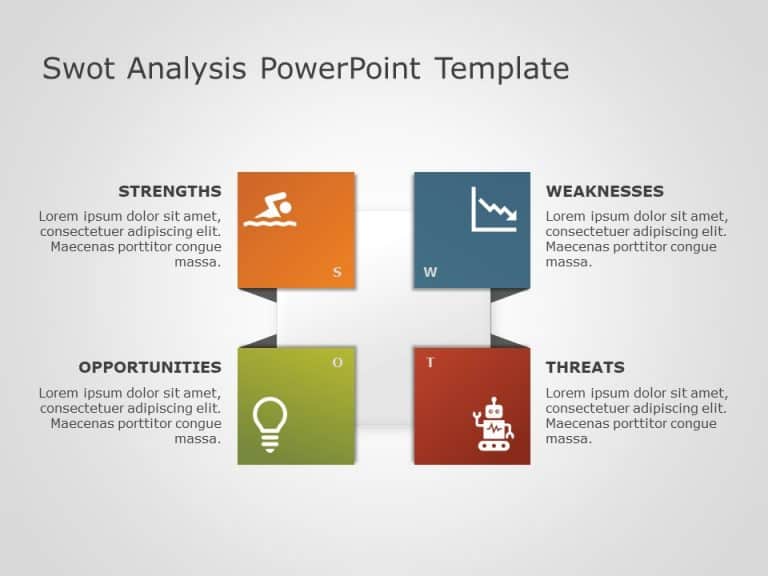 SWOT Analysis 41 PowerPoint Template & Google Slides Theme