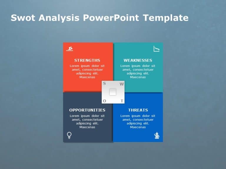 SWOT Analysis PowerPoint Template & Google Slides Theme