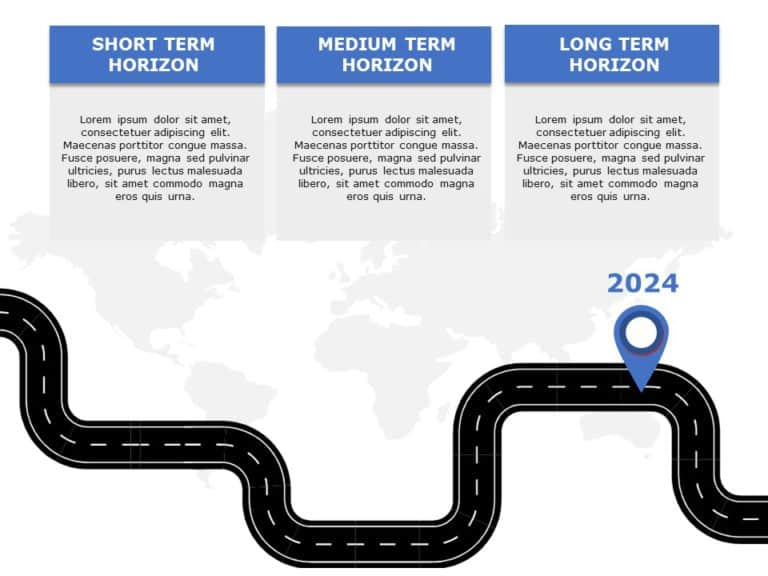 Animated Roadmap PowerPoint Template