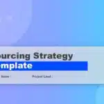 Sourcing Strategy Deck PowerPoint Template & Google Slides Theme