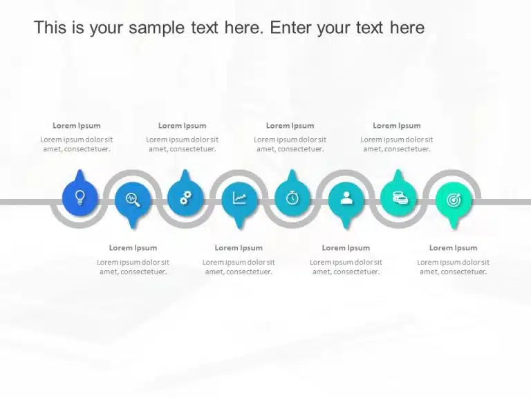 Spiral Customer Journey Business Infographic PowerPoint Template & Google Slides Theme