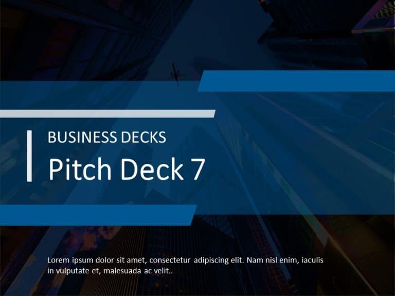 Startup Pitch Deck 7 PowerPoint Template