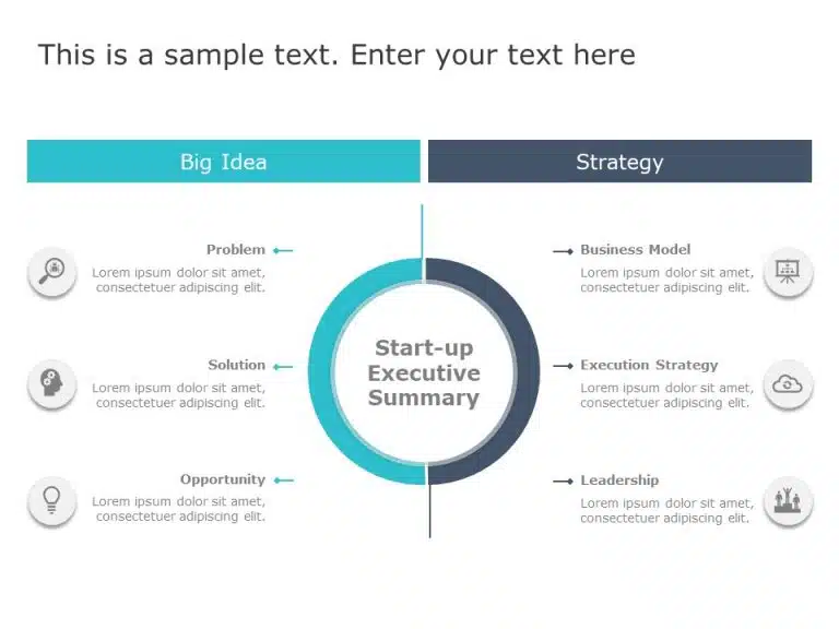 Startup Summary 1 PowerPoint Template & Google Slides Theme