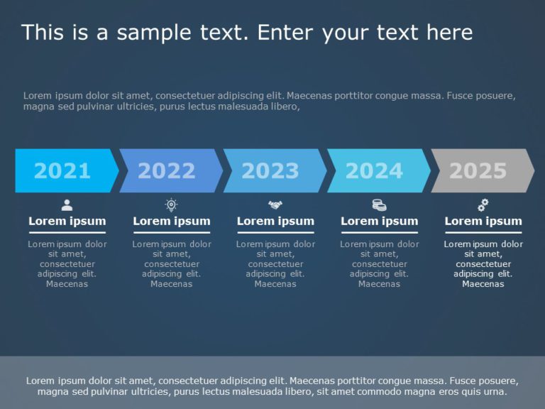 Strategy Roadmap 10 PowerPoint Template & Google Slides Theme