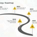 Strategy Roadmap 11 PowerPoint Template & Google Slides Theme