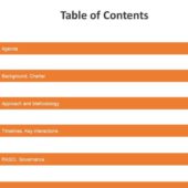 Vertical TOC Agenda PowerPoint Template