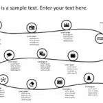 User Journey Roadmap PowerPoint Template & Google Slides Theme