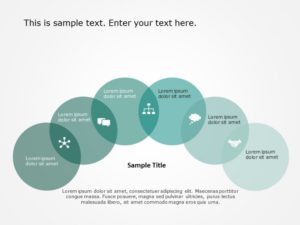 6 Way Venn Diagram | 6 Circle Venn Diagram Templates | SlideUpLift